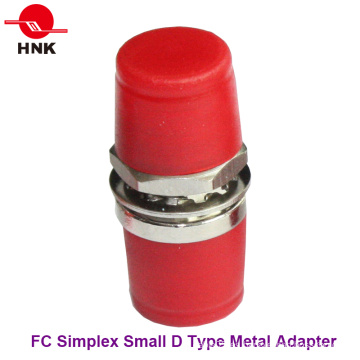 FC Simplex Metal Pequeño Tipo D Adaptador De Fibra Óptica